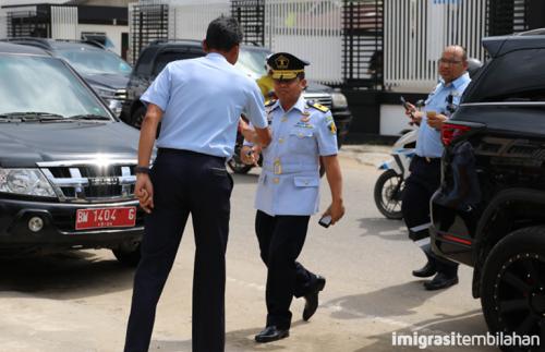 Kadiv Pemasyarakatan, Maulidi Hilal Sambangi Kantor Imigrasi Tembilahan